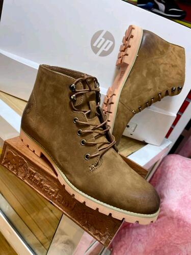 Timberland leather boot.