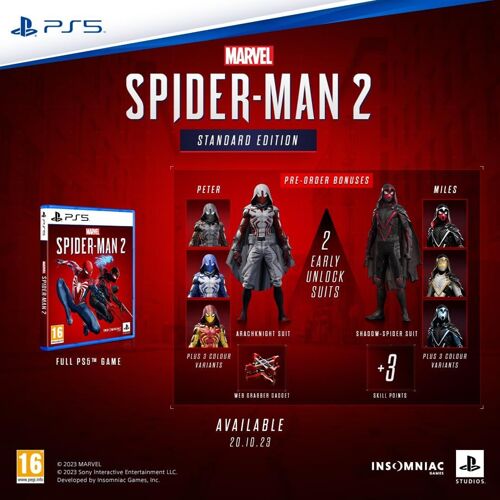 Marvels SpiderMan 2 PS5 