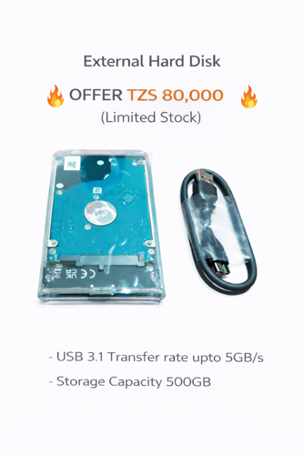 External Hard Drive(500GB)