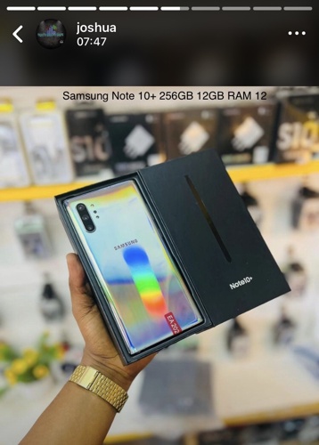 Samsung Note 10+ 256gb