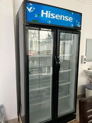 HISENSE DOUBLE DOOR SHOWCASE 