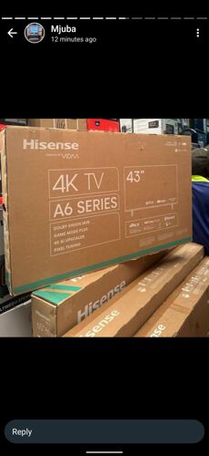 Hisense smart TV inch 43