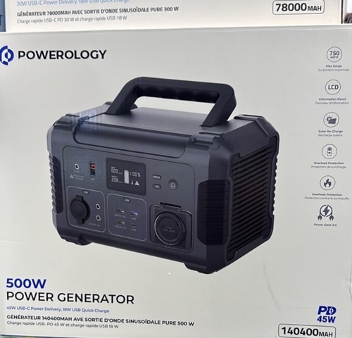 Powerology Portable Generator