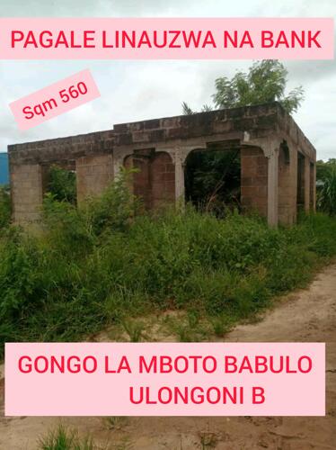 PAGALE LINAUZWA NA BANK GONGO LA MBOTO BANGULO ULONGONI B