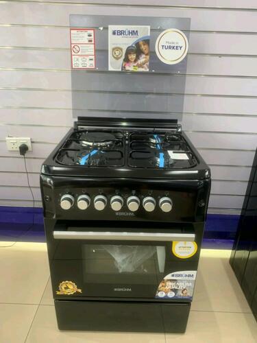 Bruhm Cooker With Oven 4plate 