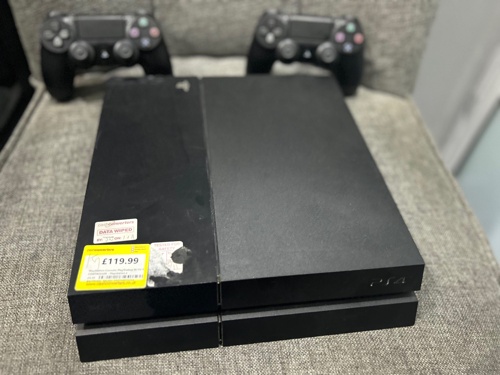 Ps4 Fat 2 Controllers With Gms
