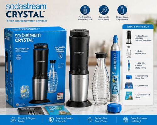 Soda streamer machine 