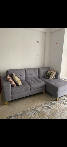 L shaped sofa