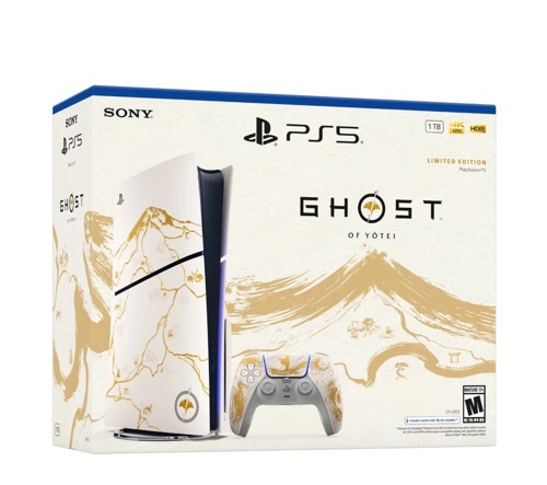 Ghost Of Yotei PS5 Slim Gold