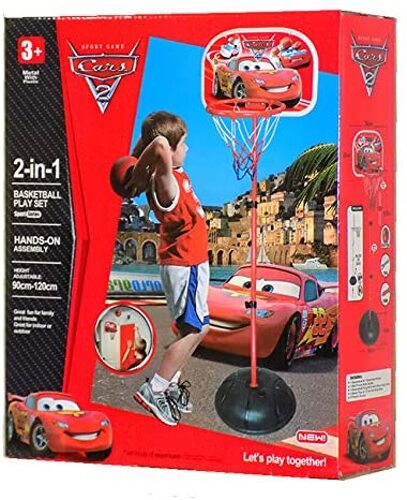 2 In 1 Basketball Activity Play Set For Kids