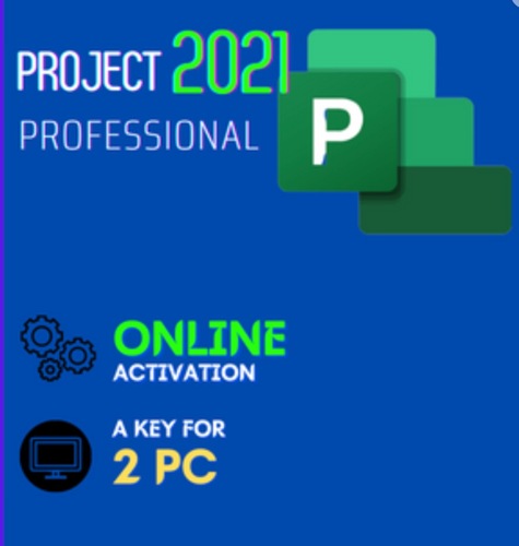 Ms Project Pro 2021 (2PC)