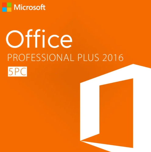 Microsoft Office 2016 Pro 5PC