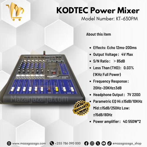 POWER MOXER -KT630PM