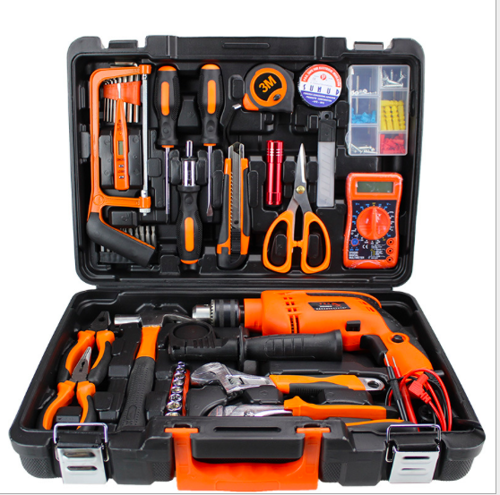General Household Hand Tool Kit with Plastictool Box