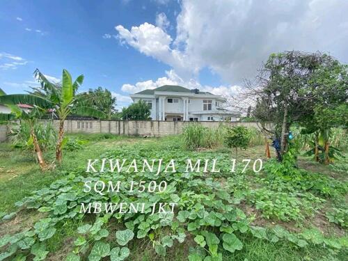 PLOT FOR SALE LOCATED AT MBWENI JKT