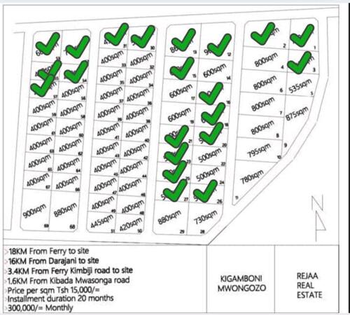 KIGAMBON PLOT FOR SALE