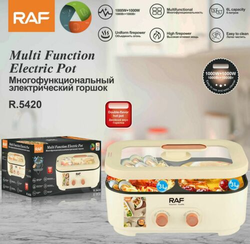  multi cooker double 3+3L