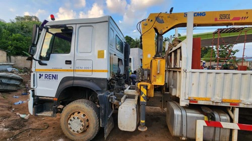 HOWO 4×2 Crane Truck 
