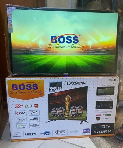 Boss tv size32 full box 2glass