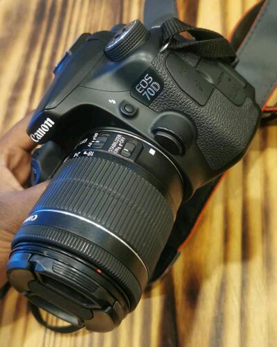 Canon 70D with 18-55mm