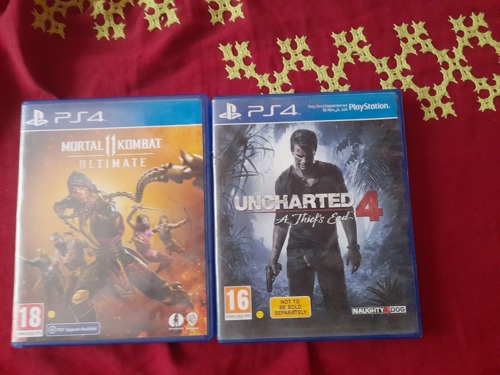 Mk 11 and uncharted ps4 game