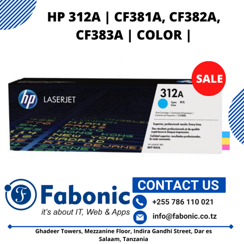 HP 312A TONER CARTRIDGE-COLOR