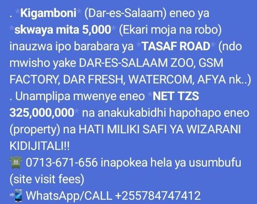 KIGAMBONI PROPERTY 