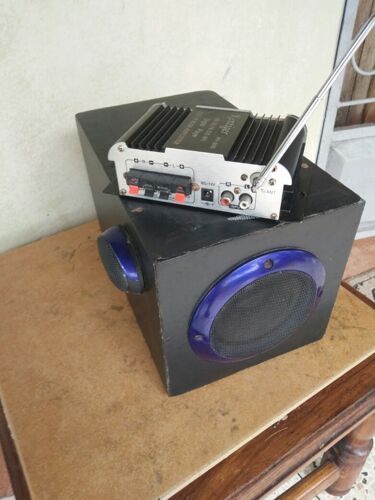 Car audio with subwoofer