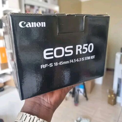 Canon EOS R50  With 18-45mm