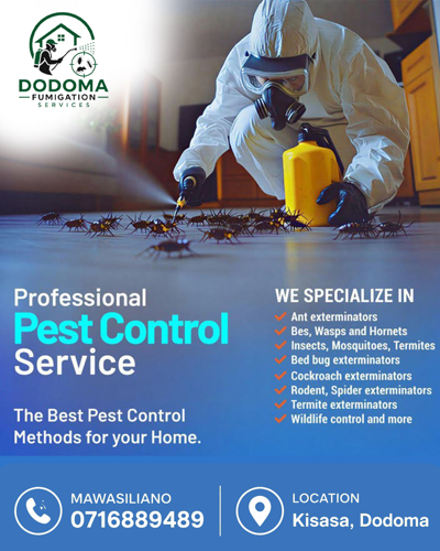 HUDUMAZ A FUMIGATION DODOMA 