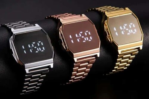 Casio Leather And Touch Watch 