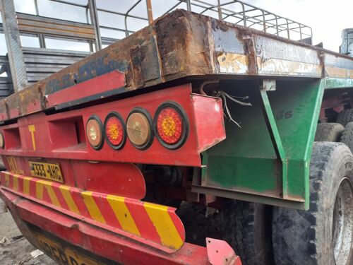 Double tyre trela Doll bpw