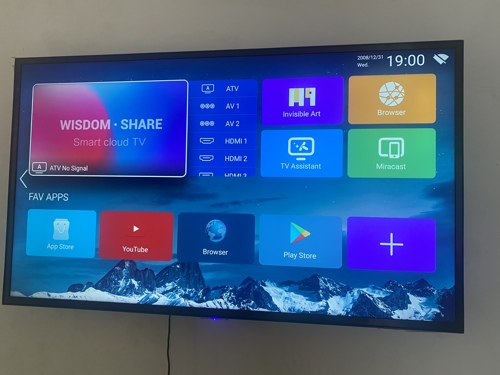 Smart tv inch 55 , soyi brand