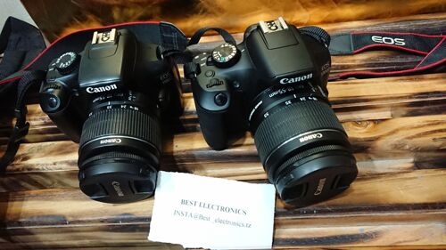 CANON EOS 1100D WITH LENS 18-5
