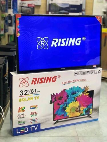 Rising flat tv inches 32 