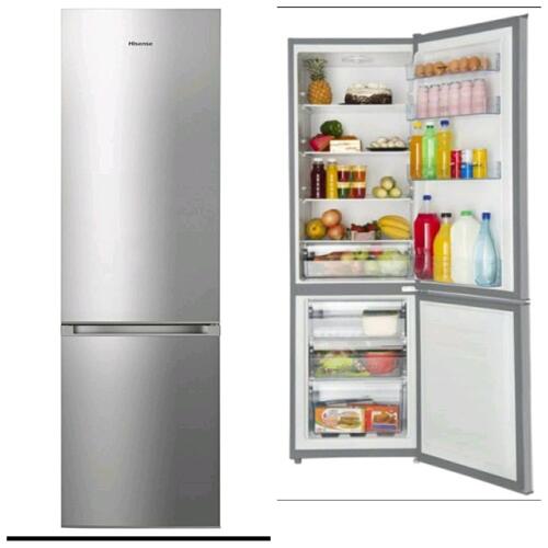 Hisense Double Door Fridge 370LTR