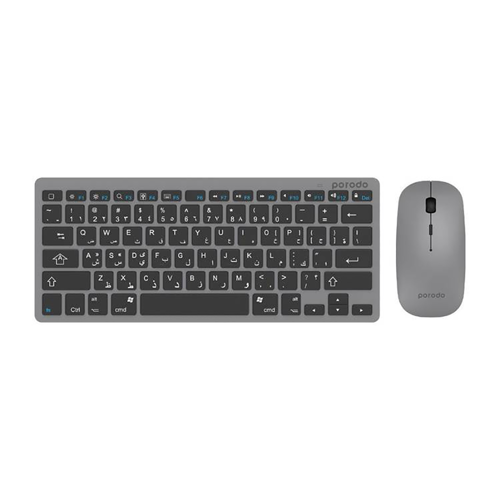 Porodo Wireless Portable Bluetooth Keyboard with Mouse