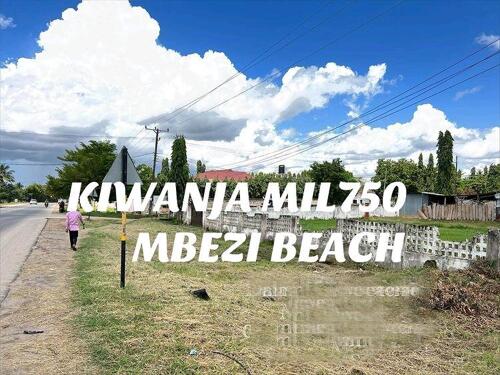 Plot for sale mbezi beach