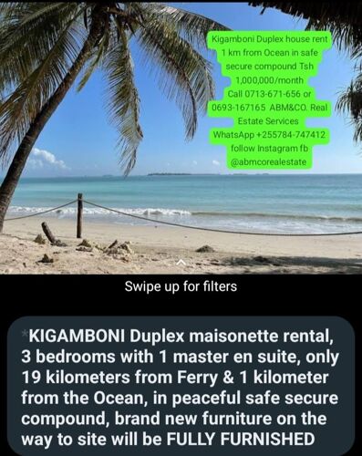 Rent Kigamboni 