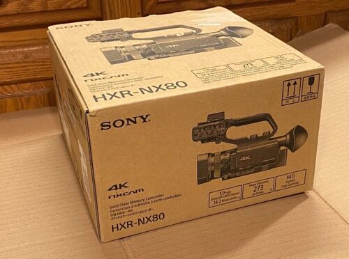 Sony HXR-NX80 Portable 4K HD 