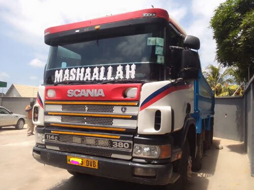 Scania mende tipper tipa 