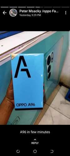 Oppo A96 gb 128 ram 8