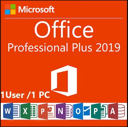  Office pro 2019 1 User /1 Pc