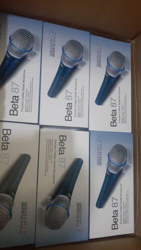 Shure beta 87A microphone 