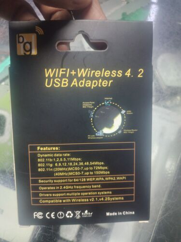 Wifi+blue tooth usb adapter 