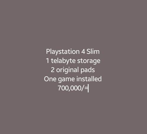 Playstation 4 Slim