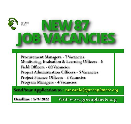 Job Vacancies - Green Planet