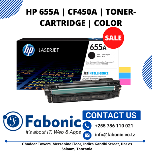 HP 655A Toner Cartridge-Color