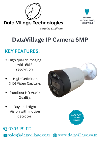 IP CAMERA 6MP