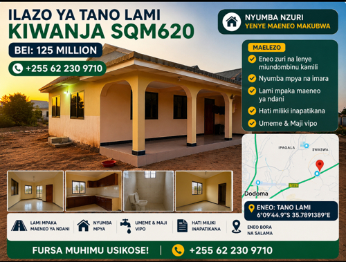 House for sale at dodoma